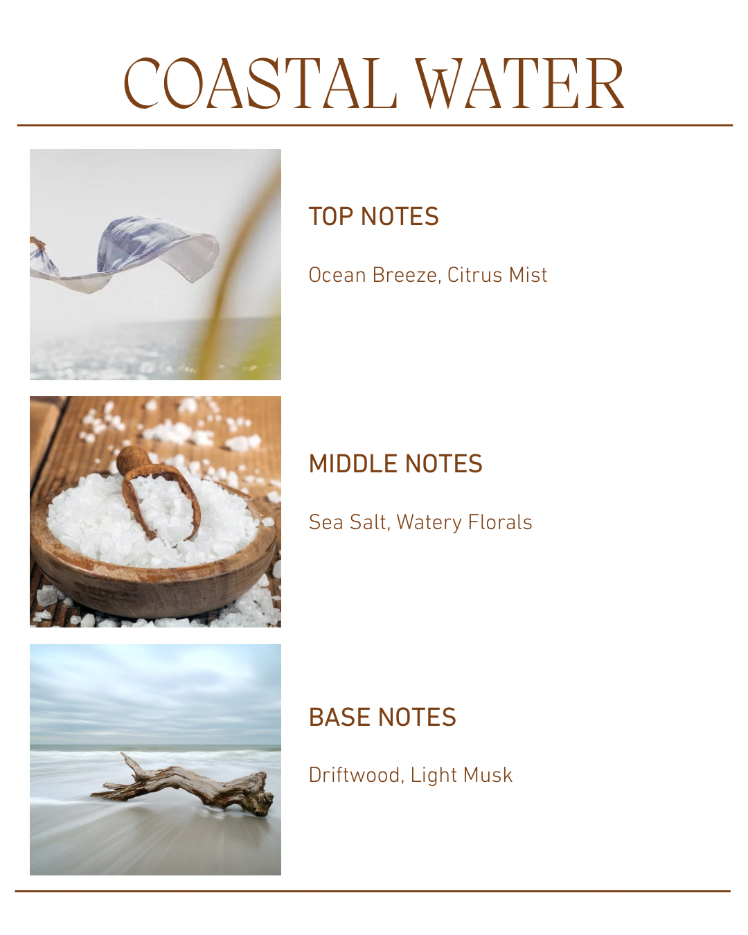 Coastal Water Candle