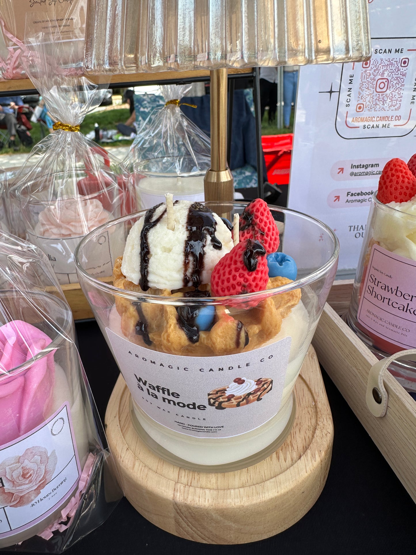 Waffle à la Mode Candle