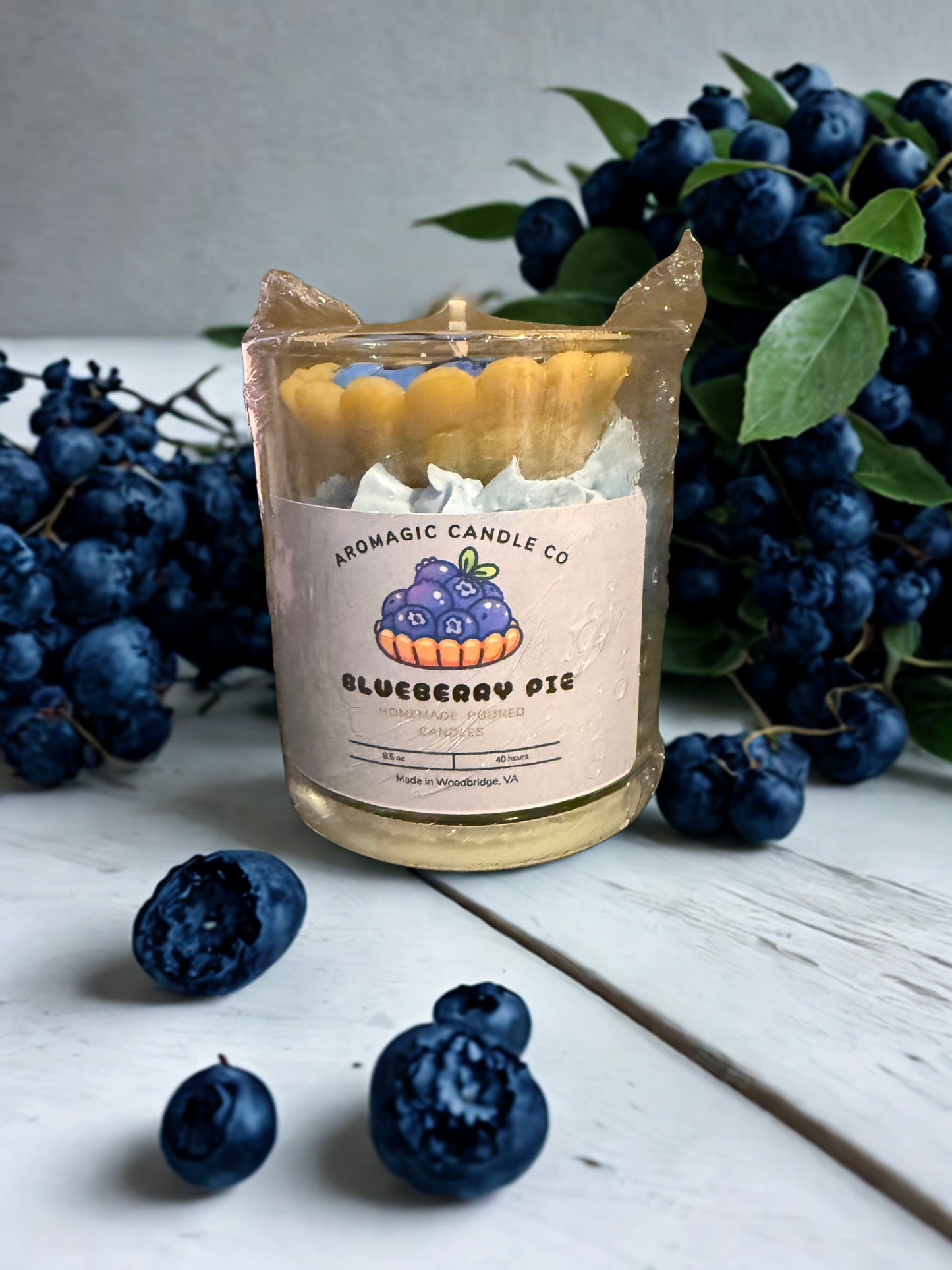 Blueberry Pie Candle