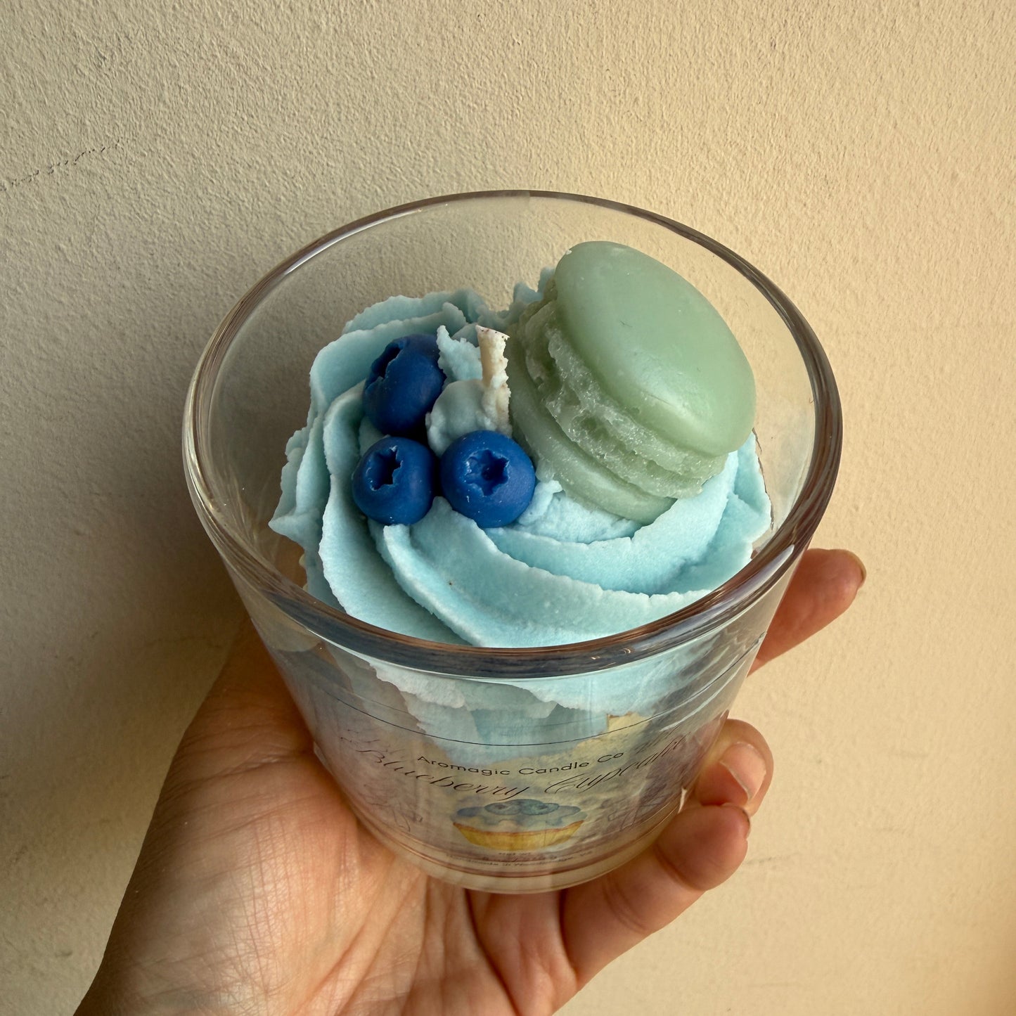 Blueberry Cupcake Candle