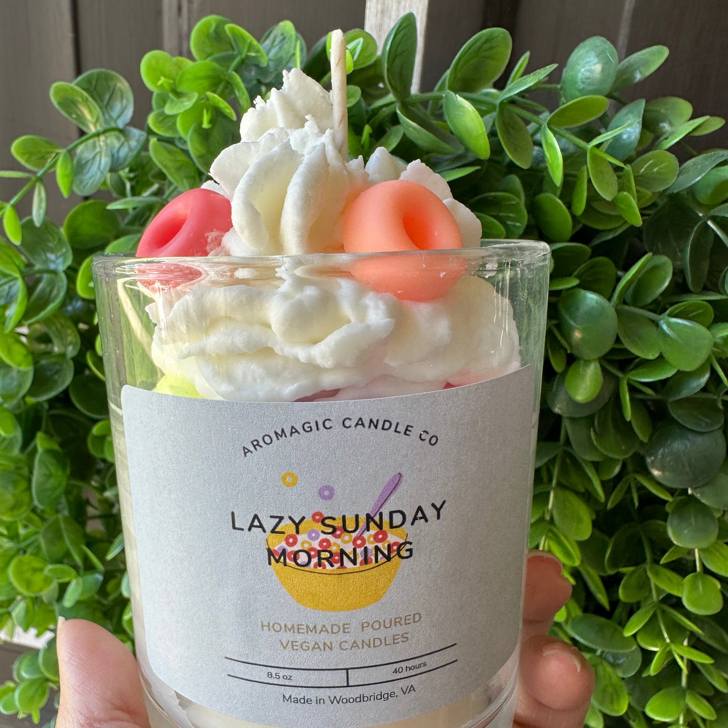 Lazy Sunday Morning Candle