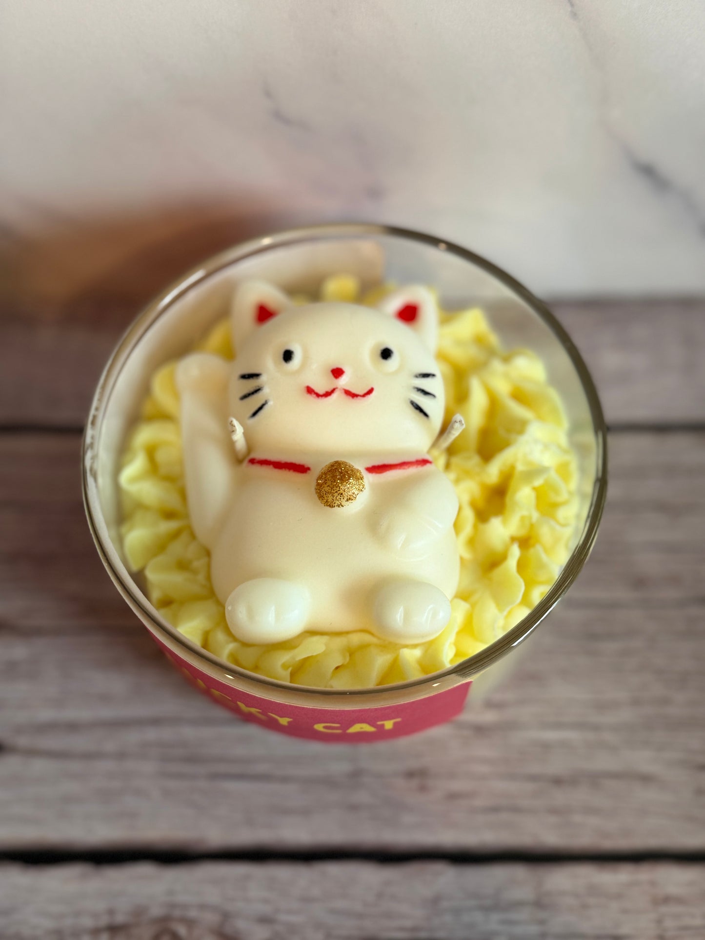 Lucky Cat Candle