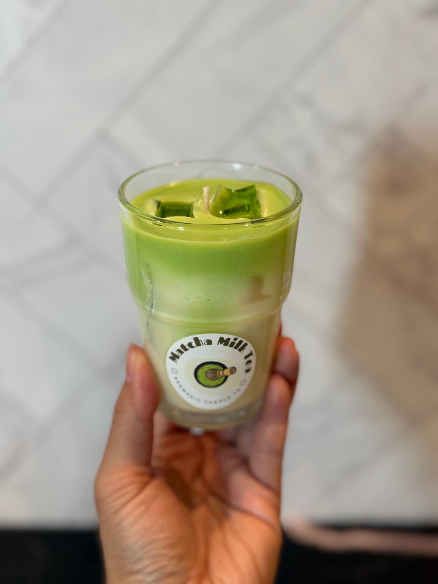 Matcha Milk Tea Candle