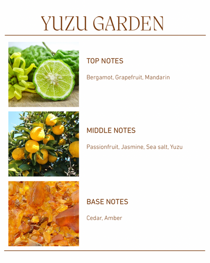 Yuzu Garden Candle