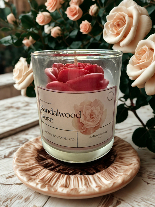 Sandalwood Rose Candle