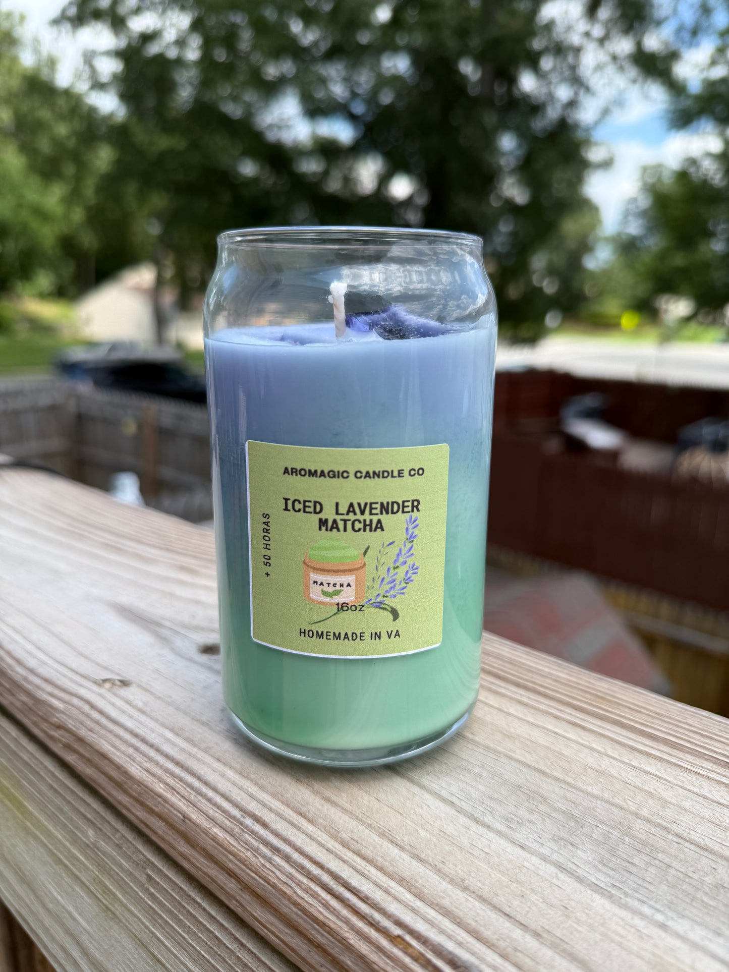 Iced Lavender Matcha candle