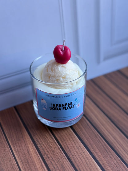 Japanese Soda Float (Ramune) Candle