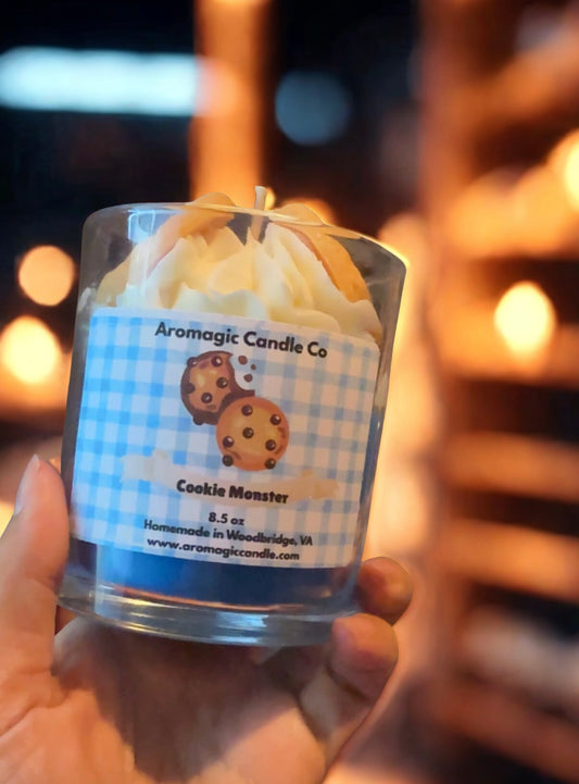 Cookie Monster Candle