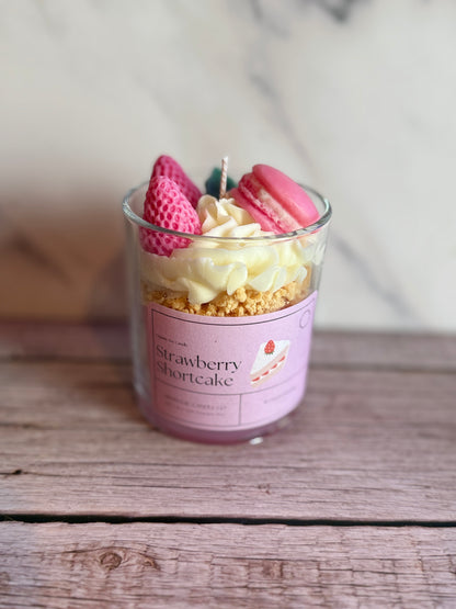 Strawberry Shortcake Candle