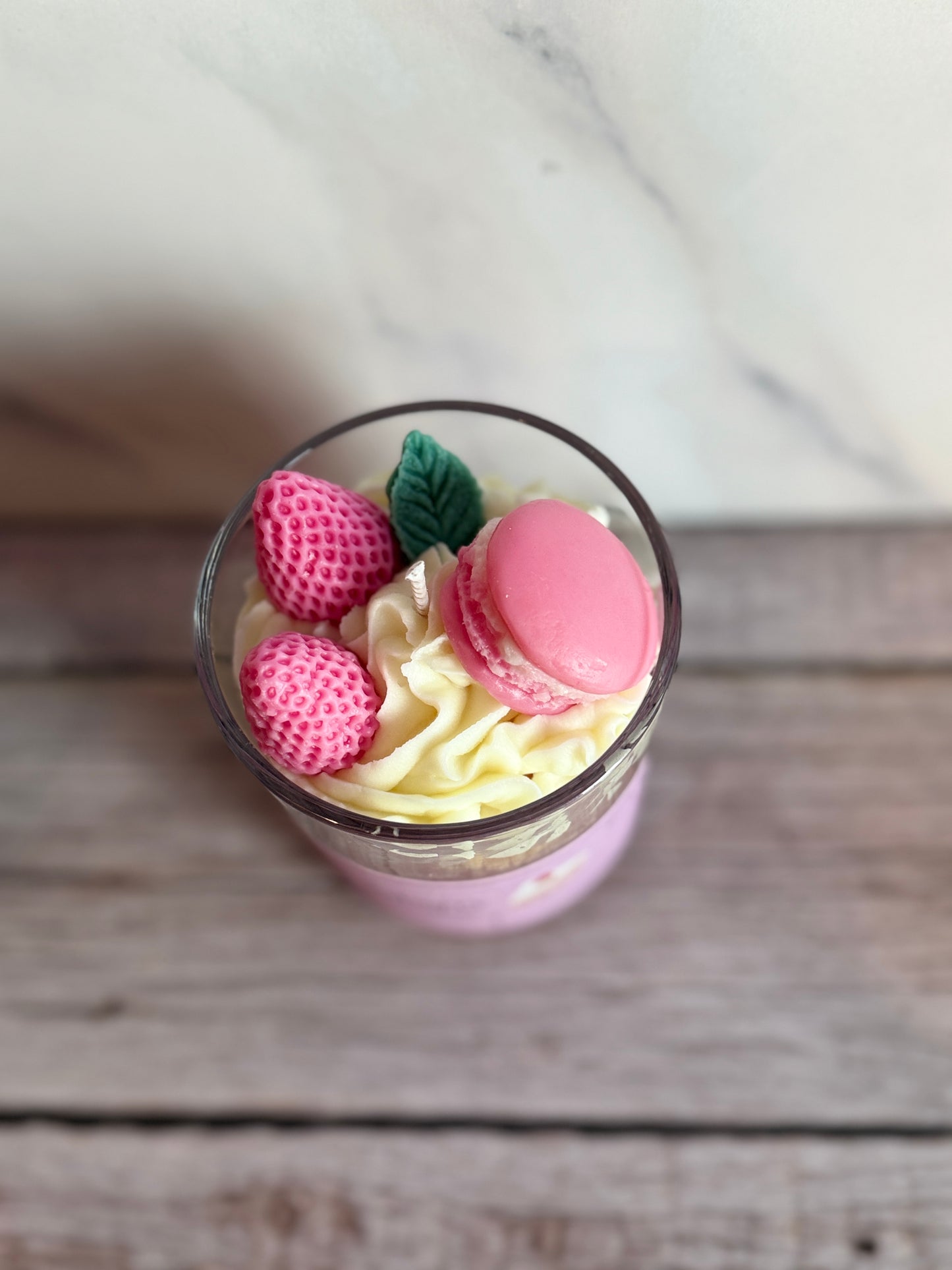 Strawberry Shortcake Candle