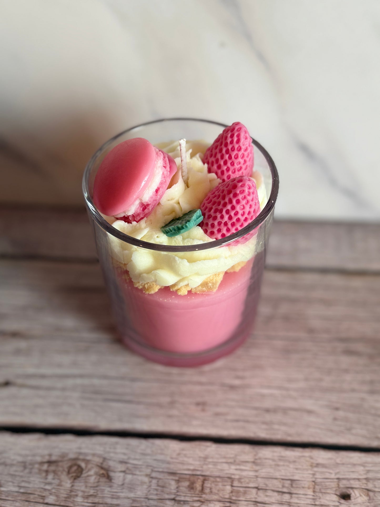 Strawberry Shortcake Candle