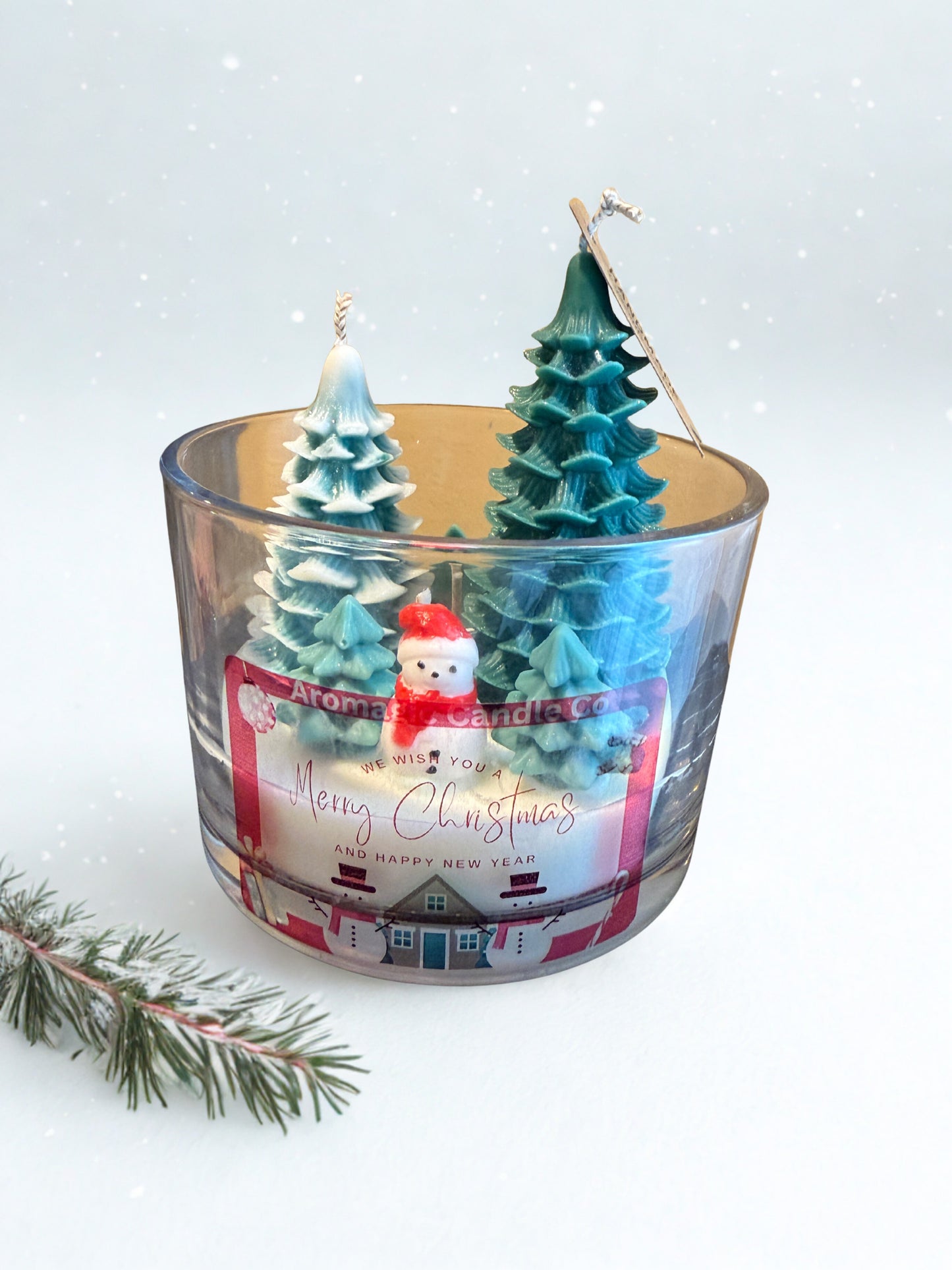 Merry Christmas Candle