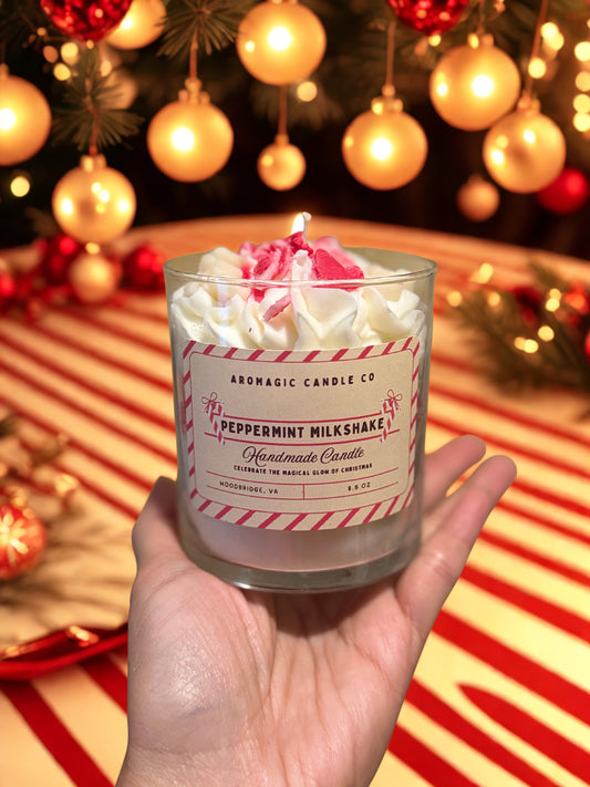 Peppermint Milkshake Candle