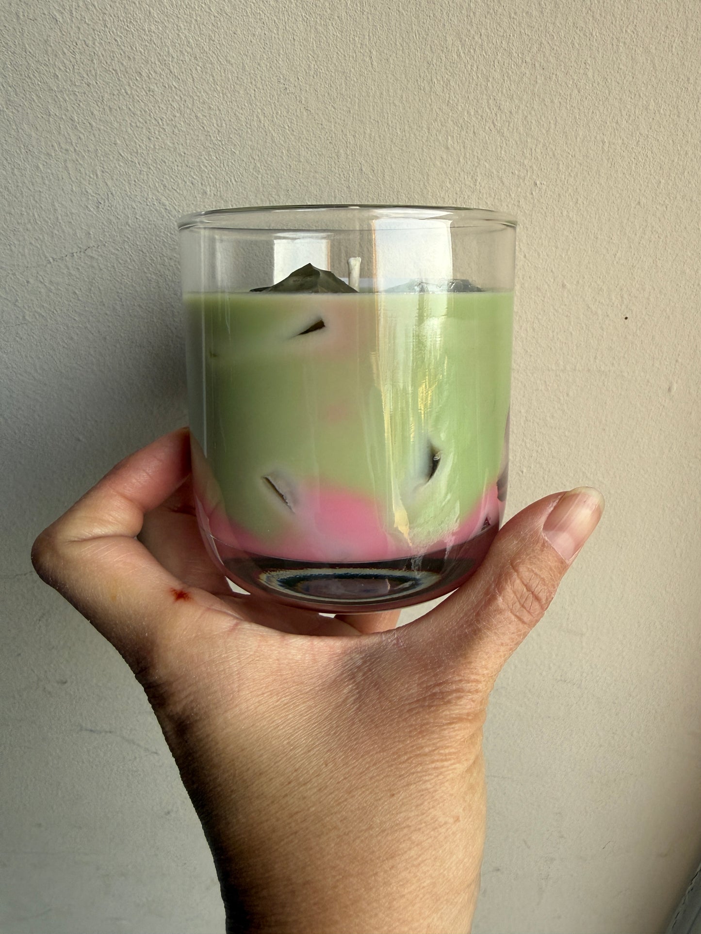 Strawberry Matcha Latte Candle