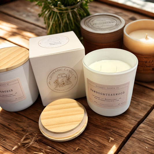 Asian-inspired Candles