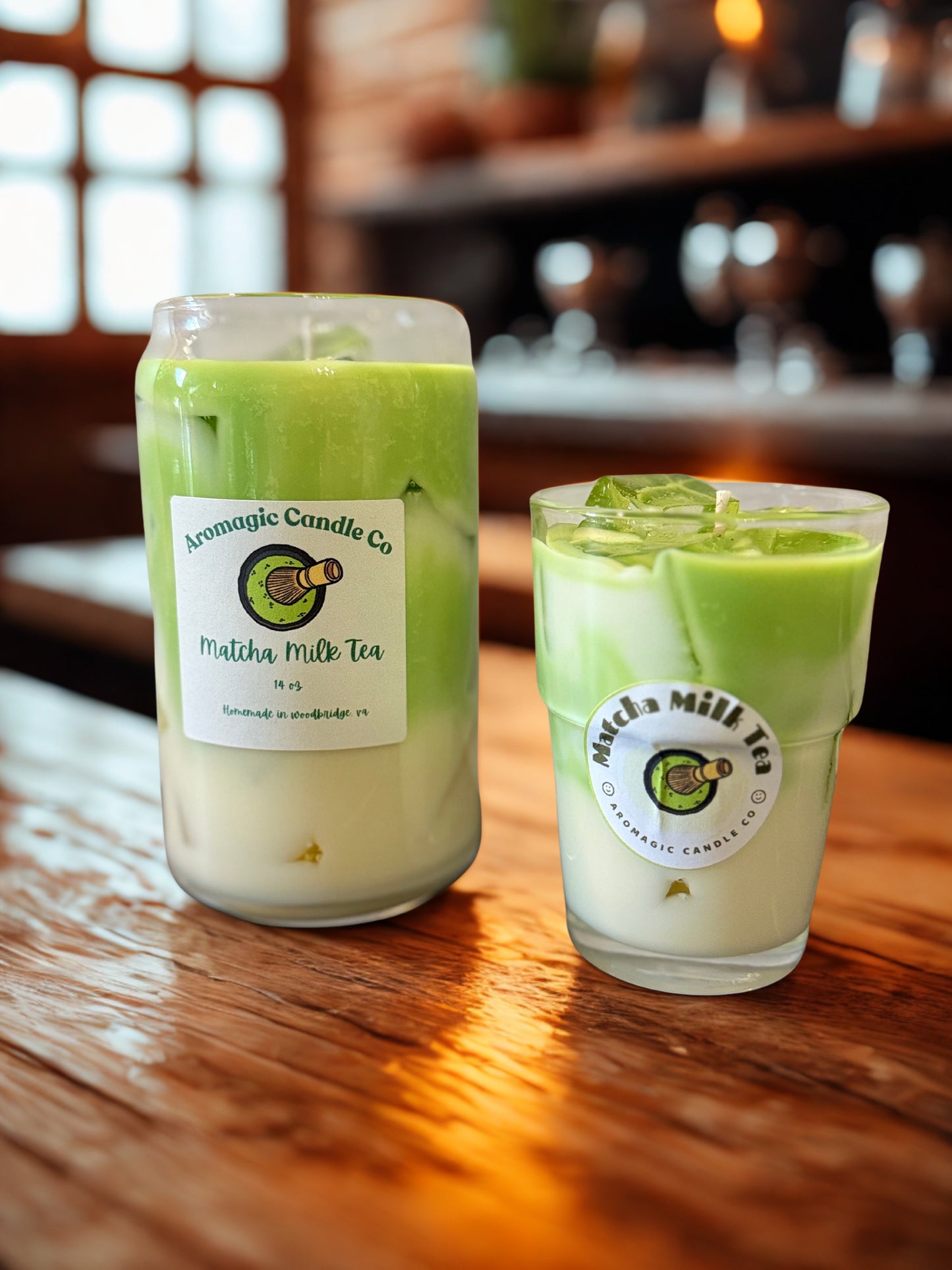 Matcha Milk Tea Candle