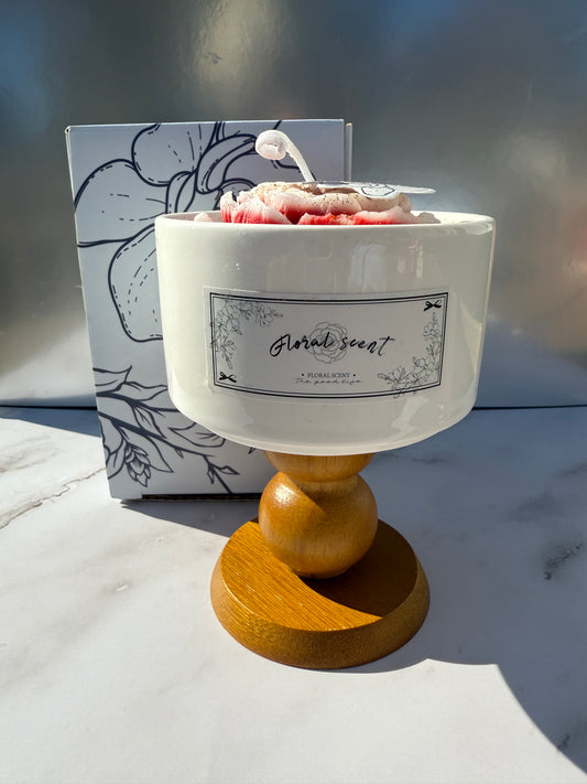 Floral Blossom Candle
