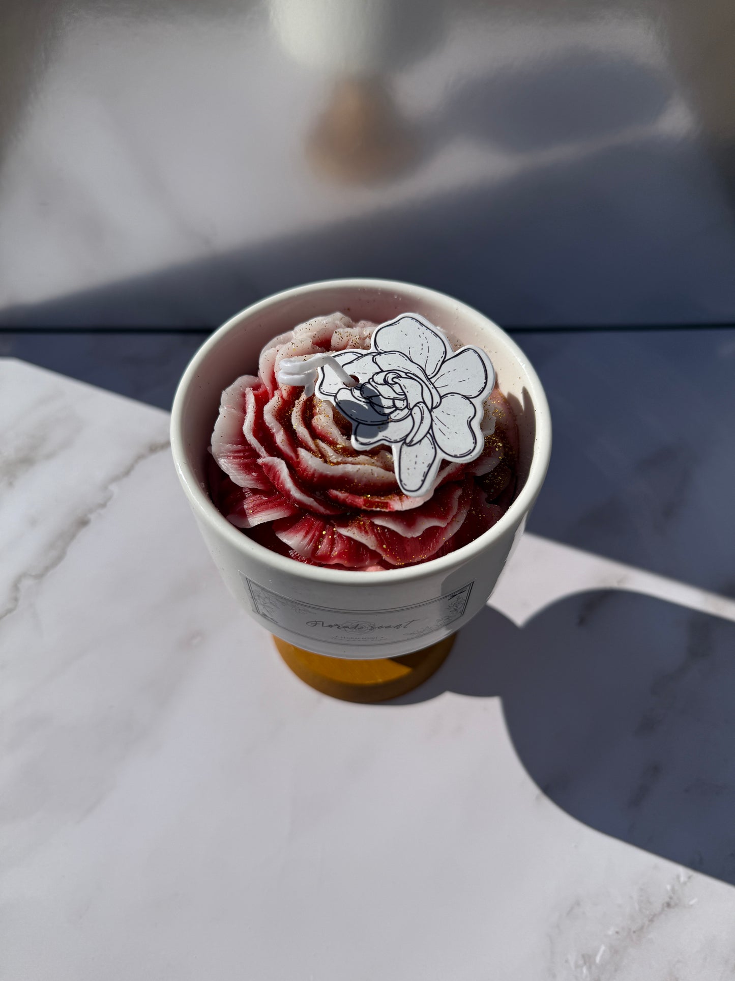 Floral Blossom Candle