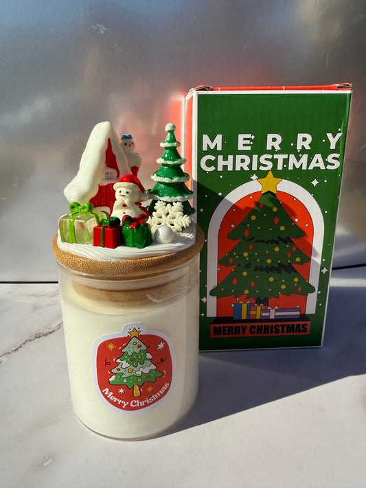 Merry Christmas Candle