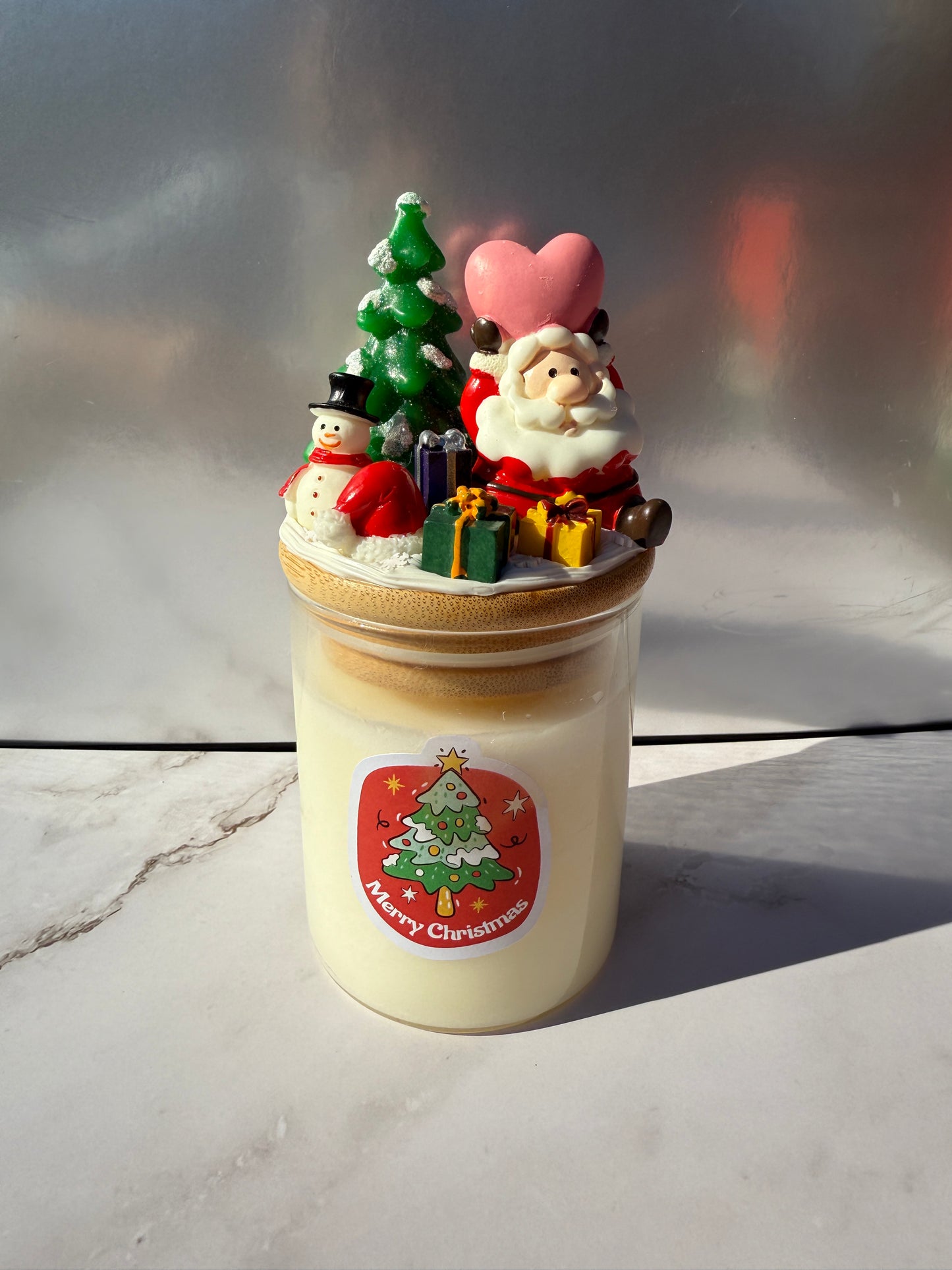 Merry Christmas Candle
