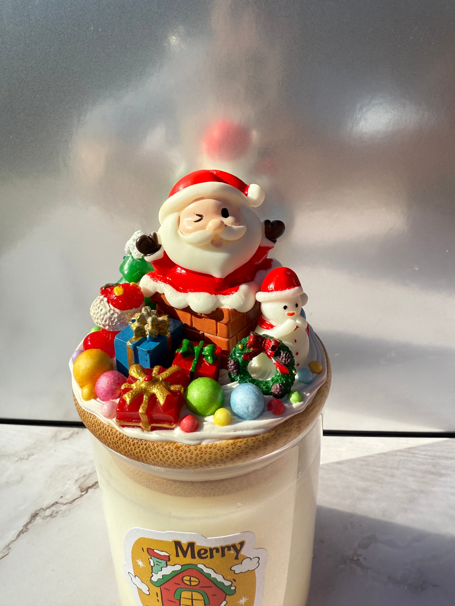 Merry Christmas Candle