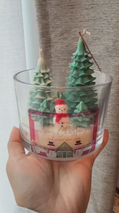 Merry Christmas Candle