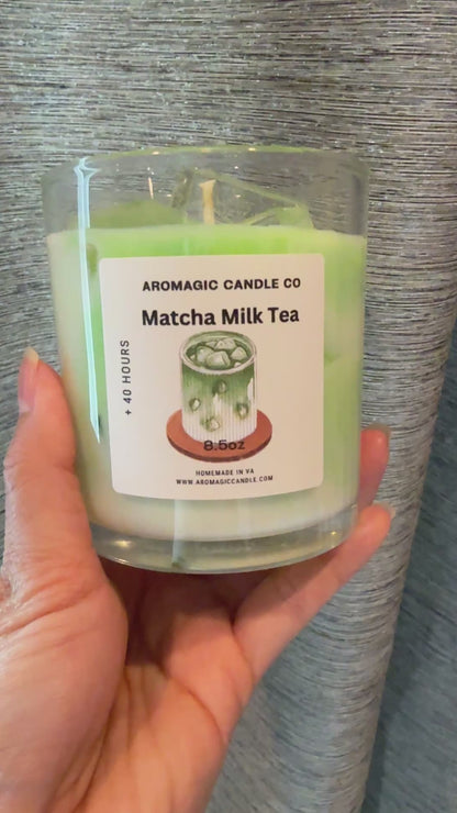 Matcha Milk Tea Candle