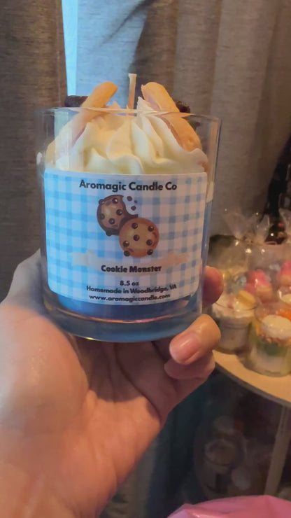 Cookie Monster Candle